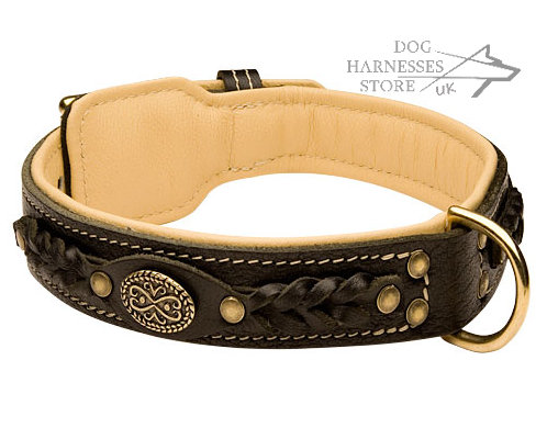 royal Leather Dog Collars