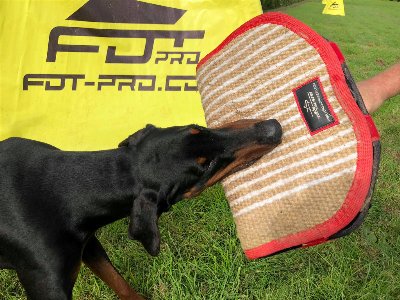 Dog Training Bite Sleeve-Builder in Jute for Puppies, Short