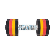 Dog Training Dumbbell of 2 kg, Multicolour Weight Plates