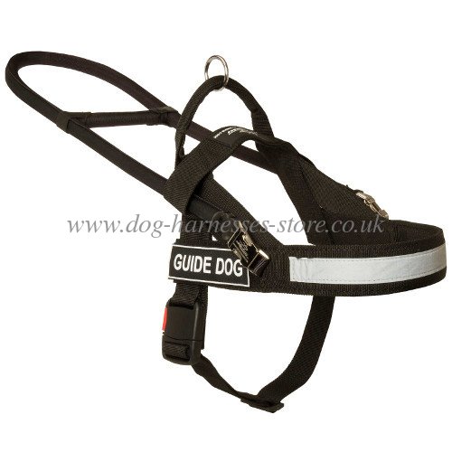 Bestseller! Guide Harness with ID Patches for Assistant Dogs UK