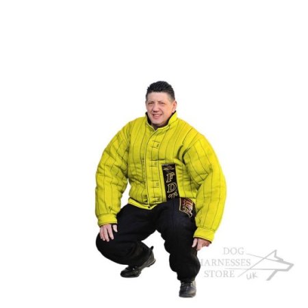 Mondioring Bite Suit in Yellow and Black for Trials