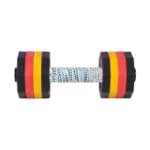 Dog Training Dumbbell of 2 kg, Multicolour Weight Plates