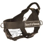 Dog Harness Moisture-Resistant, Lightweight K9 of Strong Nylon