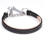 Half-Check Dog Collar for Large Canine Behavior Correction