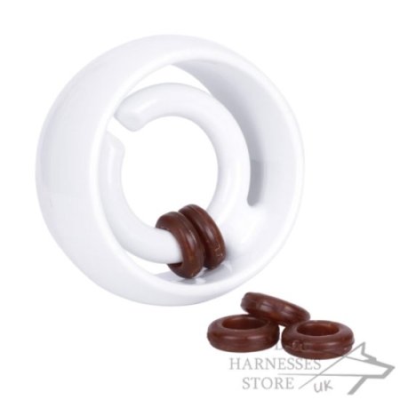 Healthy Dry Dog Food "Edible Treat Rings" with Chicken Flavor