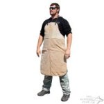 Dog Training Apron of Natural Leather, Secure Scratch Protection