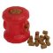 "Fireplug" Dog Chew Toy and Treat Holder for Small Breeds