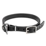 Dog Control Collar, Leather Choker for Canine Obedience