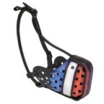"The French Tricolour" Hand Painted Dog Muzzle France Flag