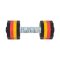Dog Training Dumbbell of 2 kg, Multicolour Weight Plates