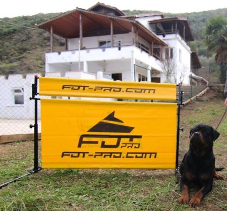 Dog Hurdle Jump with Rotating Crossbar for IGP Training