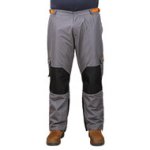 Dog Training Clothes FDT "Pro Pants in Dark Grey with Orange