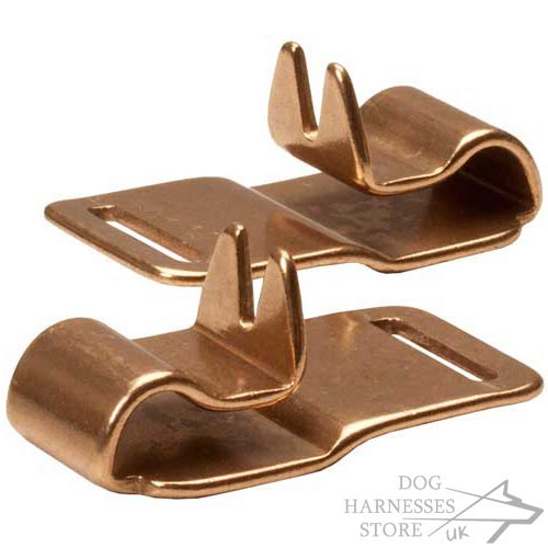 Neck tech collar with adjustable prongs