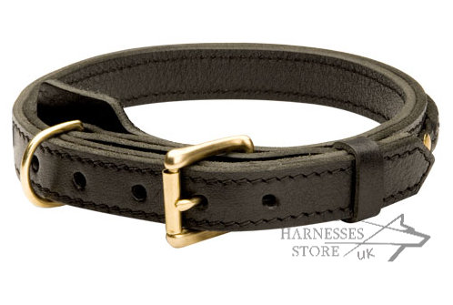 Buckle Leather Dog Collars