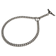 Chain Collar with Toggle for Short-Haired Canine, Herm Sprenger