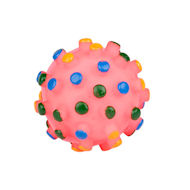 Color Rubber Ball Making Sound When Squeezed, Dog Toy