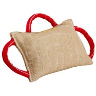 Jute Bite Pillow for Dog Training with Three Convenient Handles