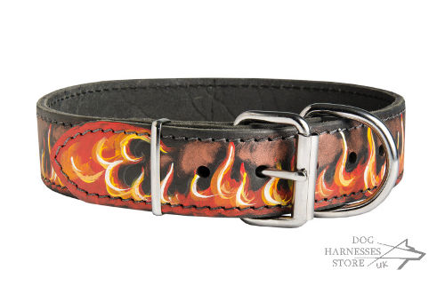 Handmade Leather Dog Collars UK