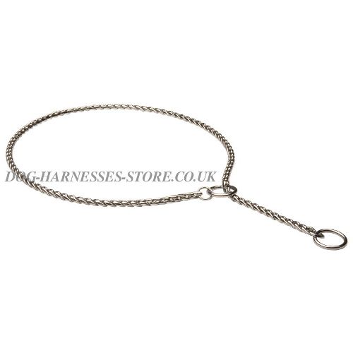 Dog Choke Chain Collar