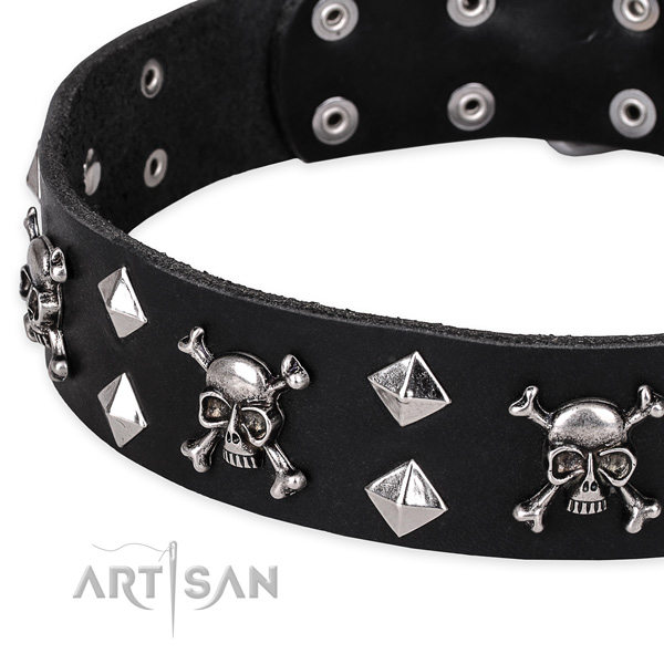 Artisan Leather Dog Collars