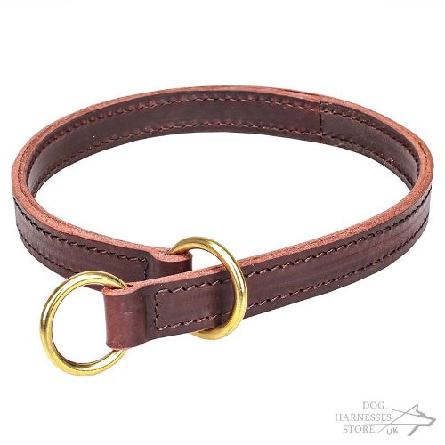 Leather Slip Dog Collar