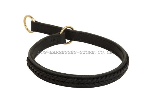 Leather Choke Collar UK