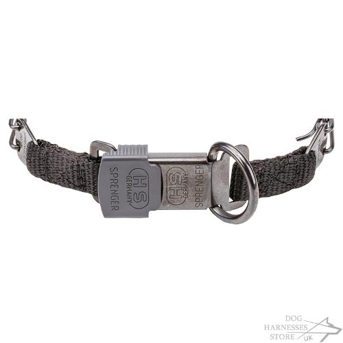 Dog Pinch Collar with Quick Release