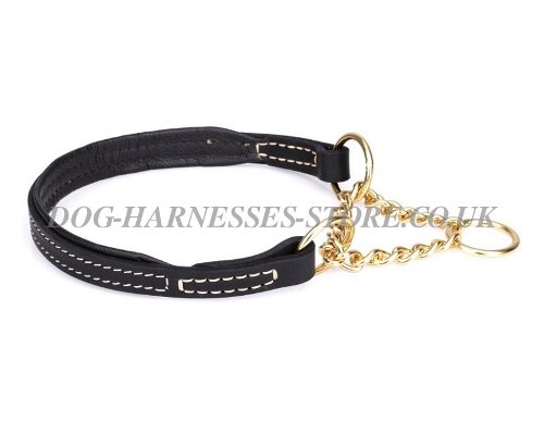 Leather Martingale Collars UK