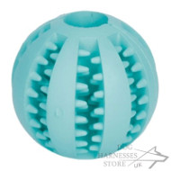 Dog Dental Ball with Menthol Smell for Training and Play