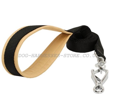 Nylon Dog Leash with Padded Handle