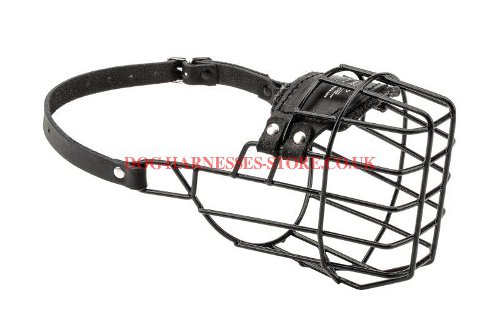 Wire Dog Muzzle UK Rubberized