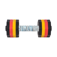 Dog Training Dumbbell of 2 kg, Multicolour Weight Plates