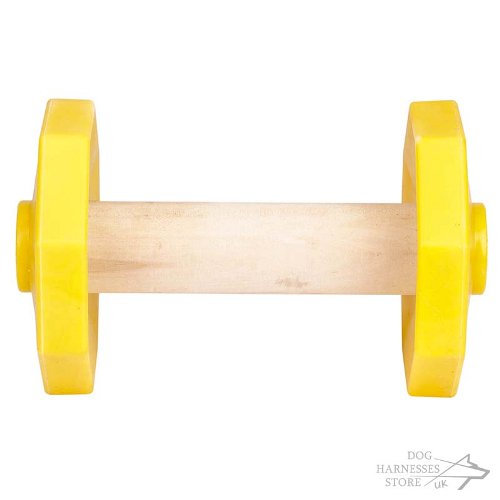 Wooden Dumbbells for Dogs