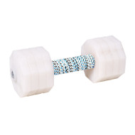 Dumbbell for Athletic Dog, 4 1/2 lbs, 8 Removable Weight Plates