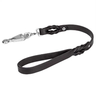 Easy Walk Dog Leash with Scissor Type Snap Hook  & Braided Decor