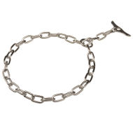 Fur Saver Dog Collar UK with Toggle, Chrome Plated Steel Fur Saver Dog Collar UK with Toggle, Chrome Plated Steel
