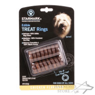 Healthy Dry Dog Food "Edible Treat Rings" with Chicken Flavor