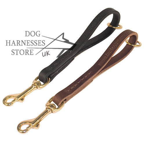Pull Tab Dog Leash, Short Lead for Fast Grabbing - Click Image to Close