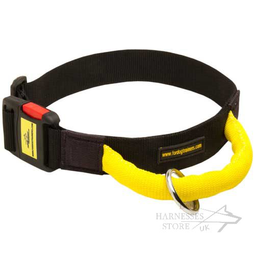Agitation Dog Collar with Handle