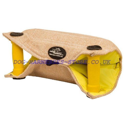 Bite Builder of Natural Jute for Puppy, Dog Training Equipment - Click Image to Close