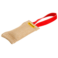 Short Jute Bite Tug with Loop- Handle