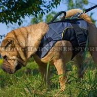 Shar-Pei Dog Harness Vest for Warming, Support and Rehab
