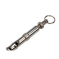 Ultrasonic Dog Whistle for Silent Training, Chrome-Plated Steel